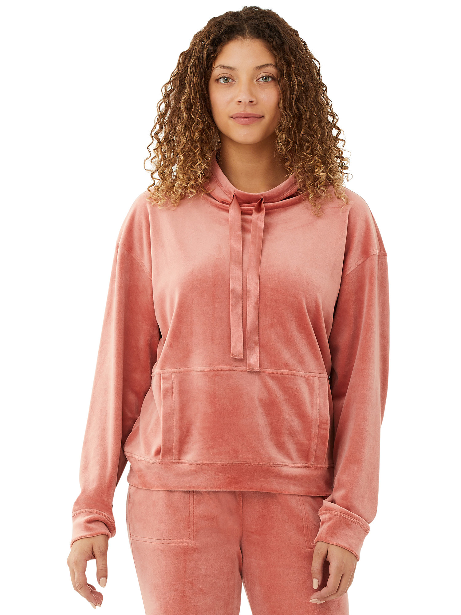The velour pullover