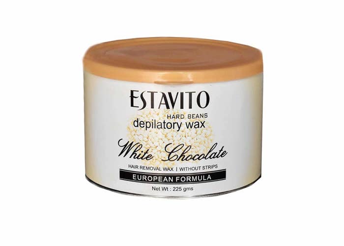 A white chocolate wax