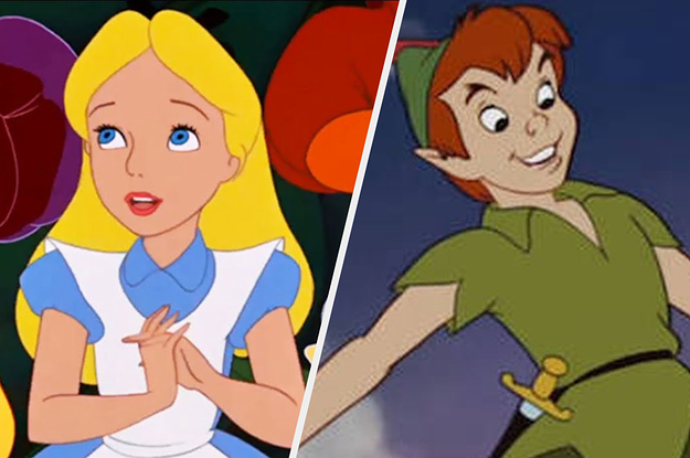 Alice in Wonderland and Peter Pan