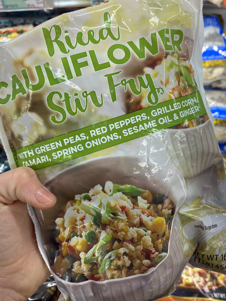 Riced Cauliflower Stir Fry