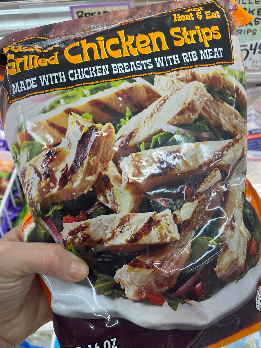 Grilled Chicken Strips