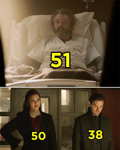 Belamy, Michael, and Tom in scenes from the show