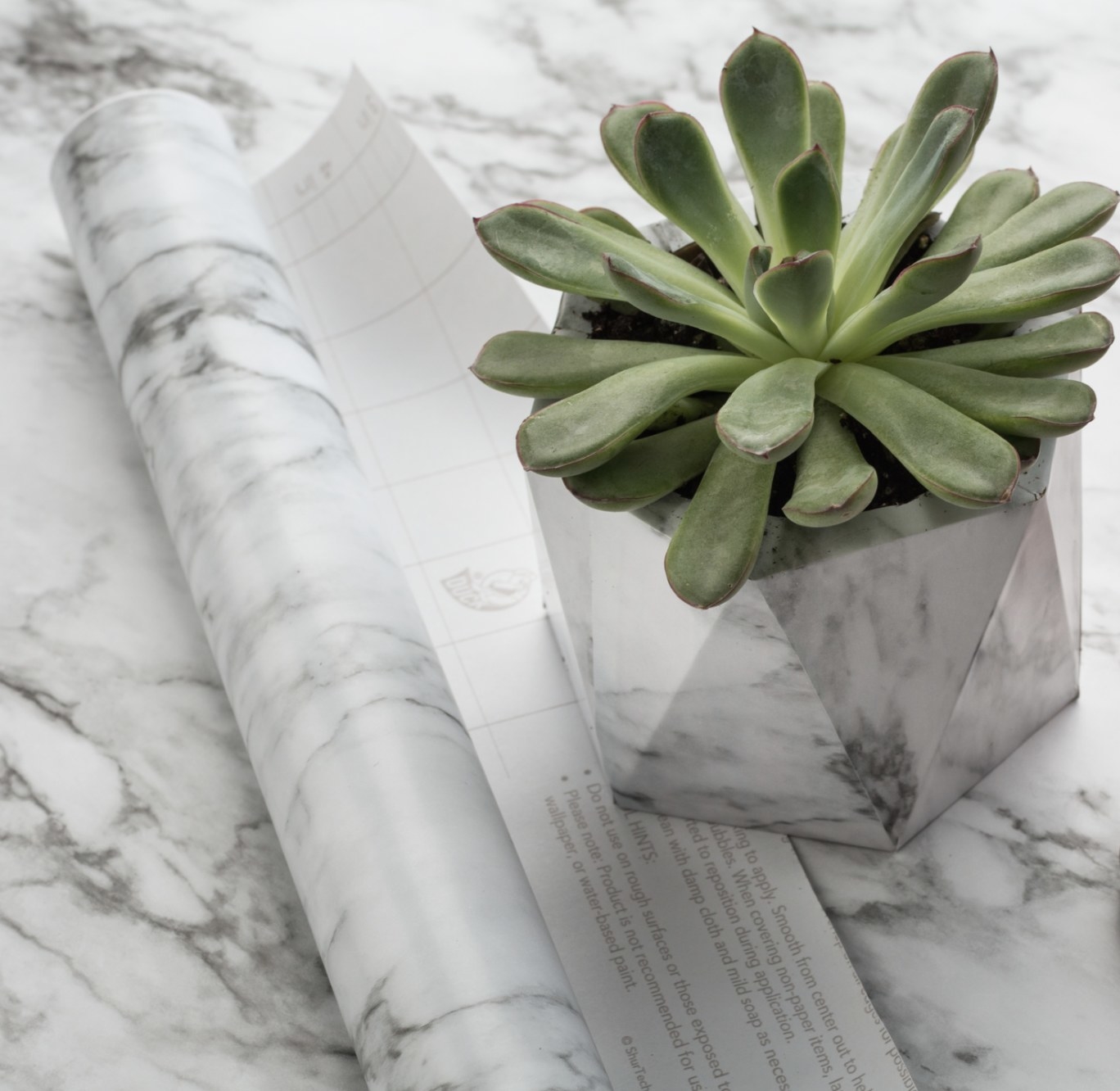 Marble contact paper