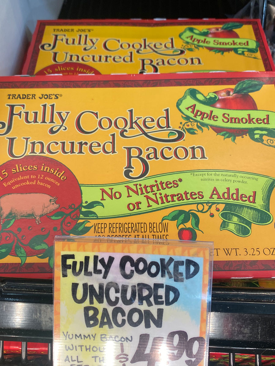Fully Cooked Uncured Bacon