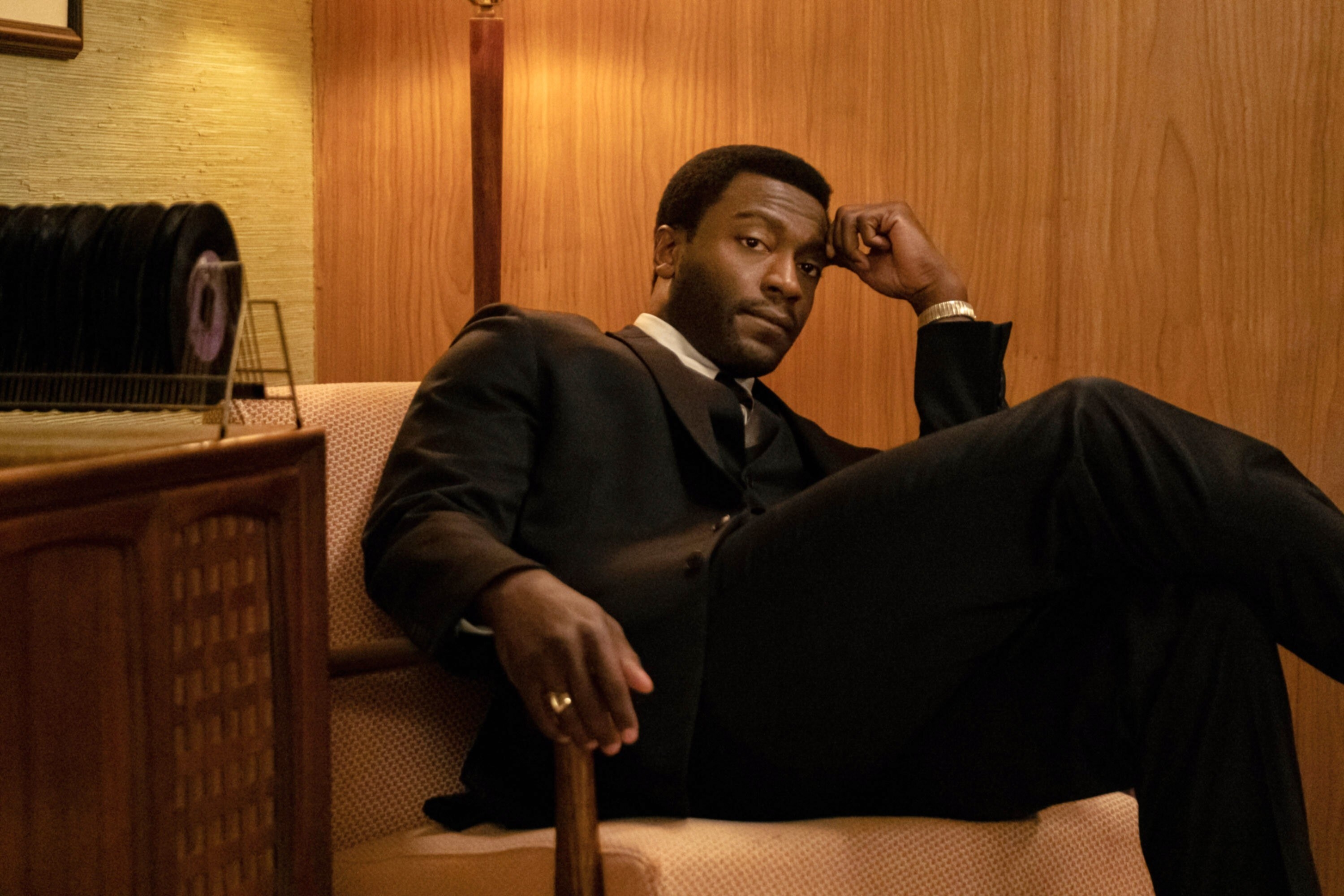 ONE NIGHT IN MIAMI, Aldis Hodge as Jim Brown