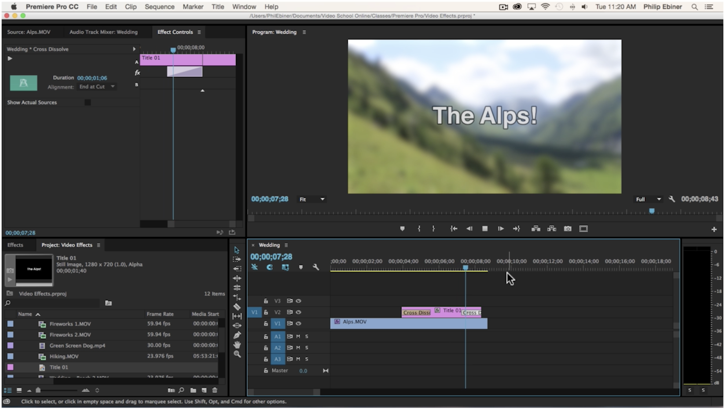 premiere pro interface