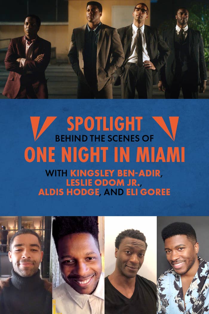 One Night In Miami Cast Interview Regina King Moments One Night In Miami Cast Interview Regina King Moments