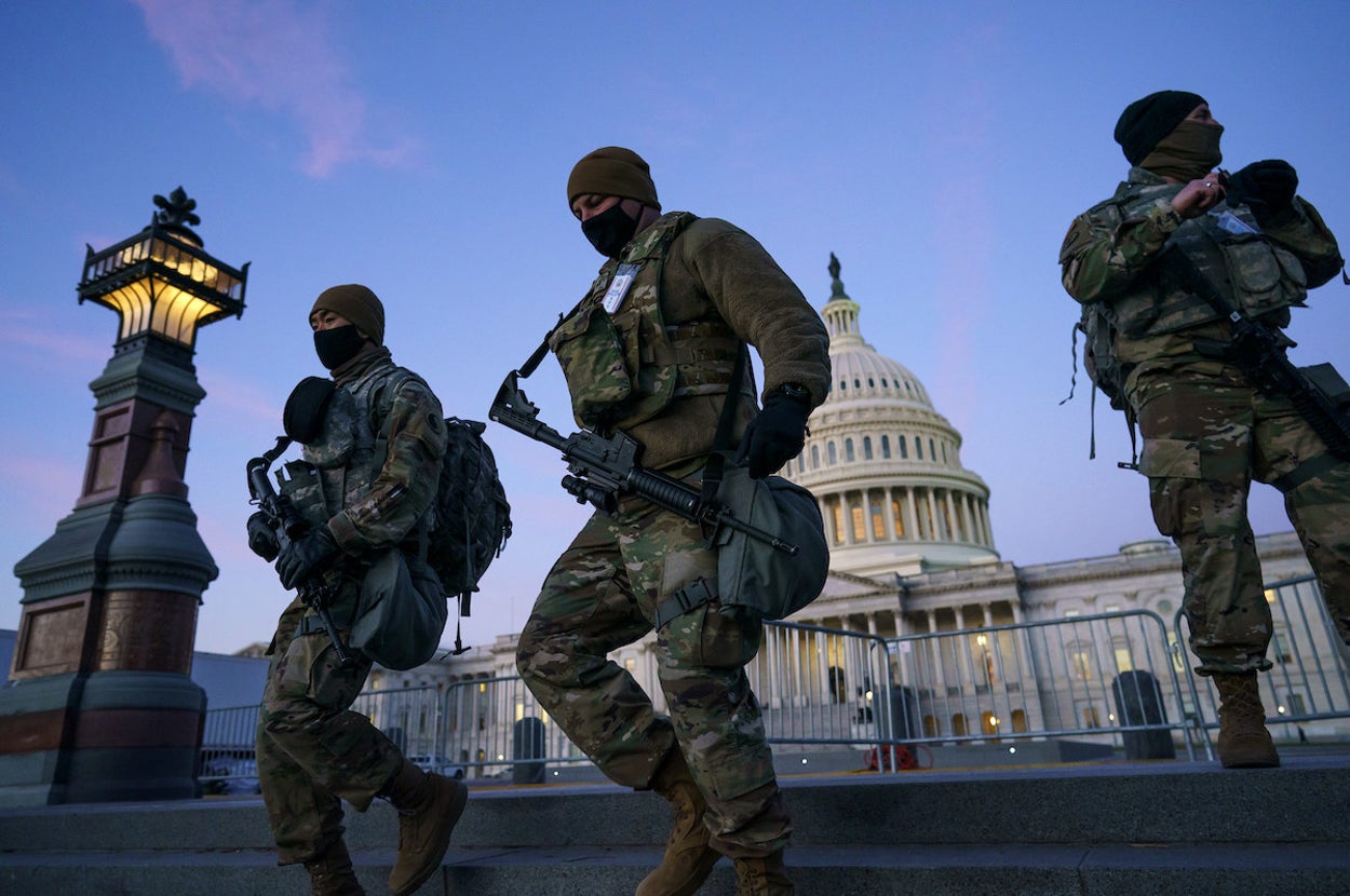 National Guard Members Removed From Inauguration Duty