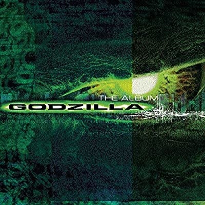 The cover for the The Godzilla soundtrack