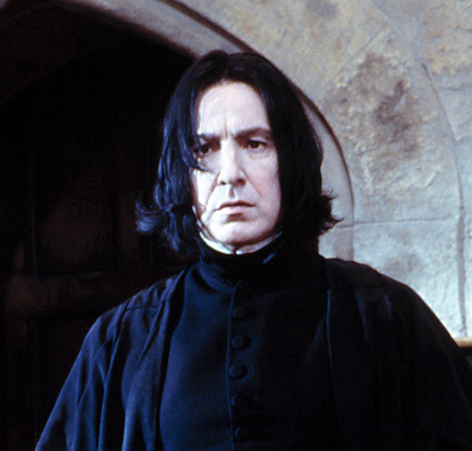 Snape in the first film