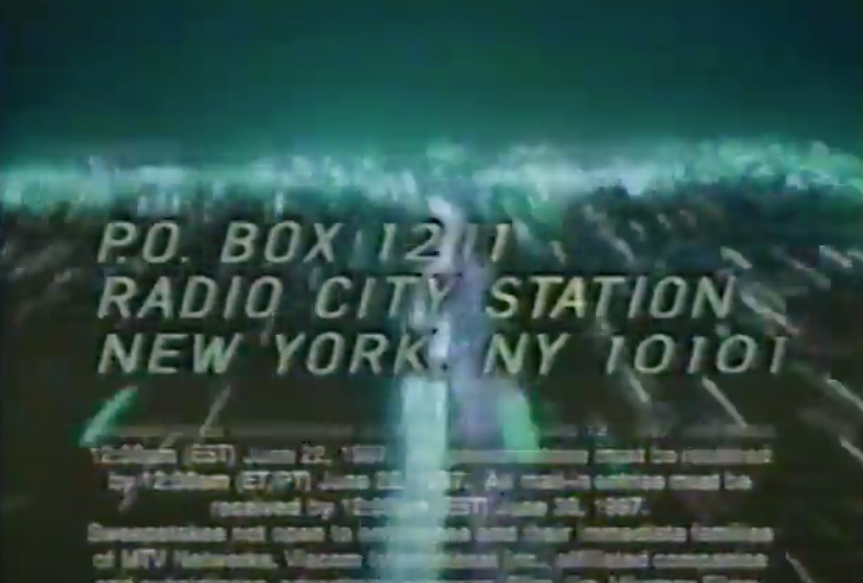 A screenshot of a New York PO Box for a contest 