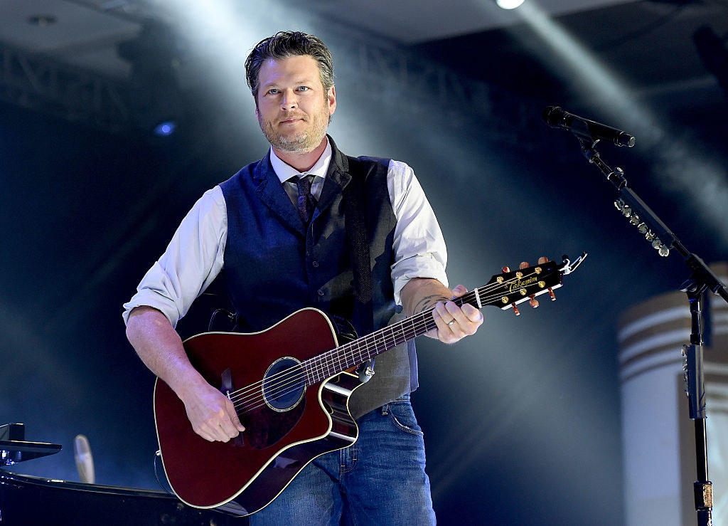 Blake performing  at Muhammad Ali&#x27;s Celebrity Fight Night XXI 