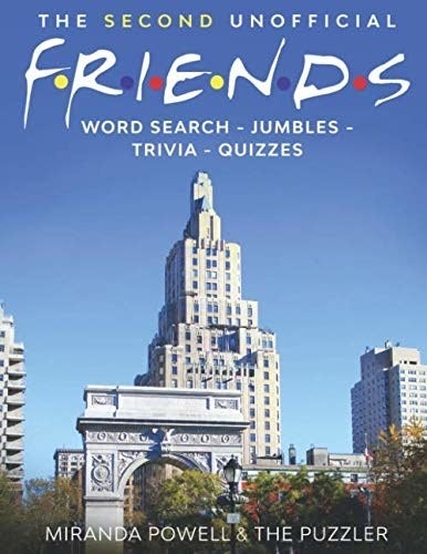The cover of the Friends activity book 
