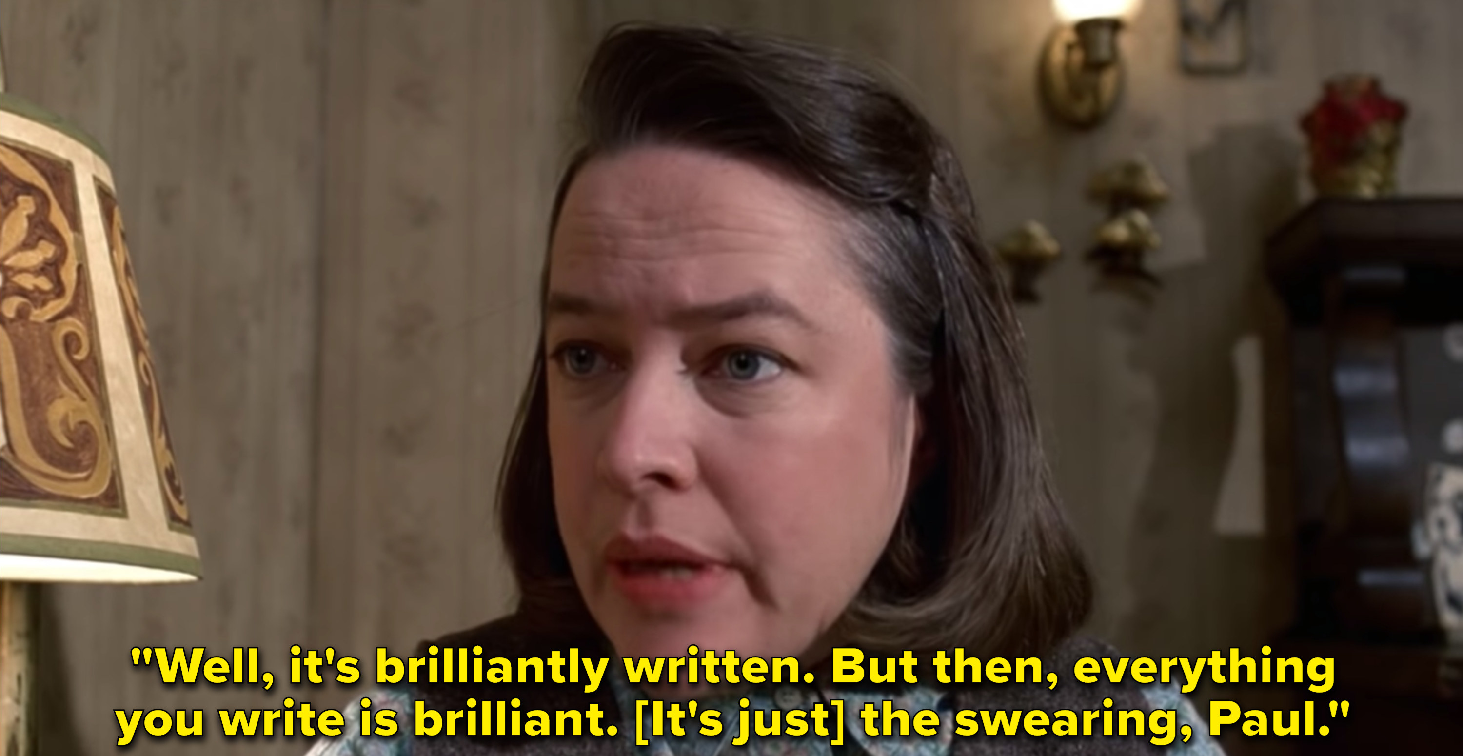 Kathy Bates as Annie Wilkes in the movie &quot;Misery.&quot;