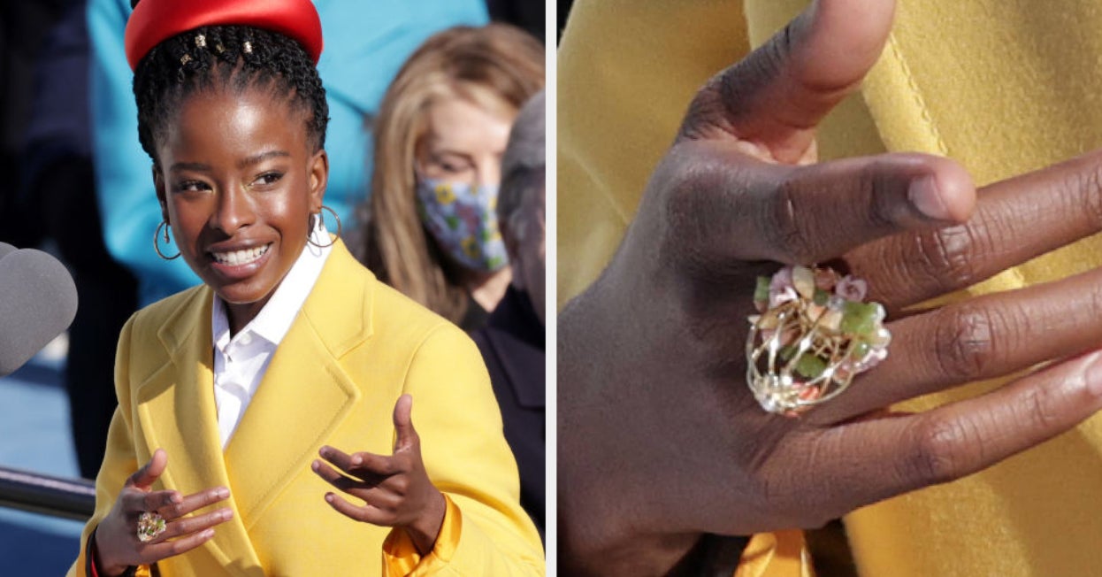Oprah Gifted Inaugural Poet Amanda Gorman Her Ring And