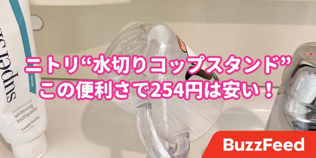 これは買って正解 ニトリの 254円アイテム が洗面所の あるある悩み を解決してくれた