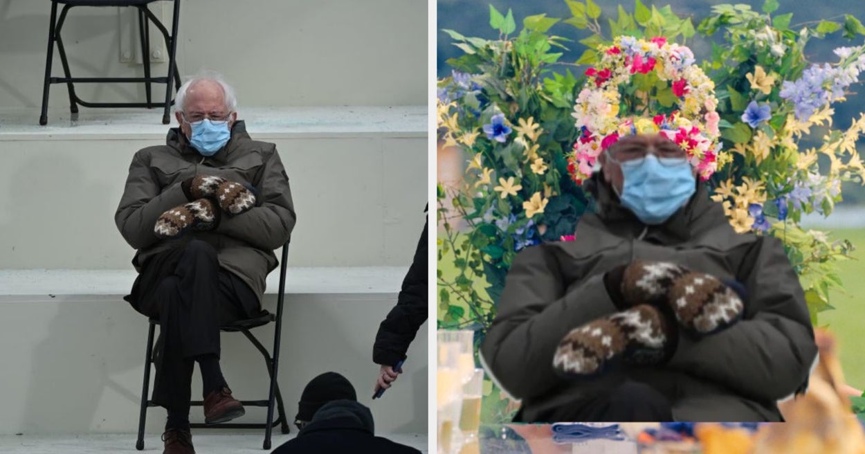 Bernie Sanders Inauguration Memes