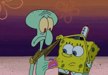 SpongeBob and Squidward share a beating heart