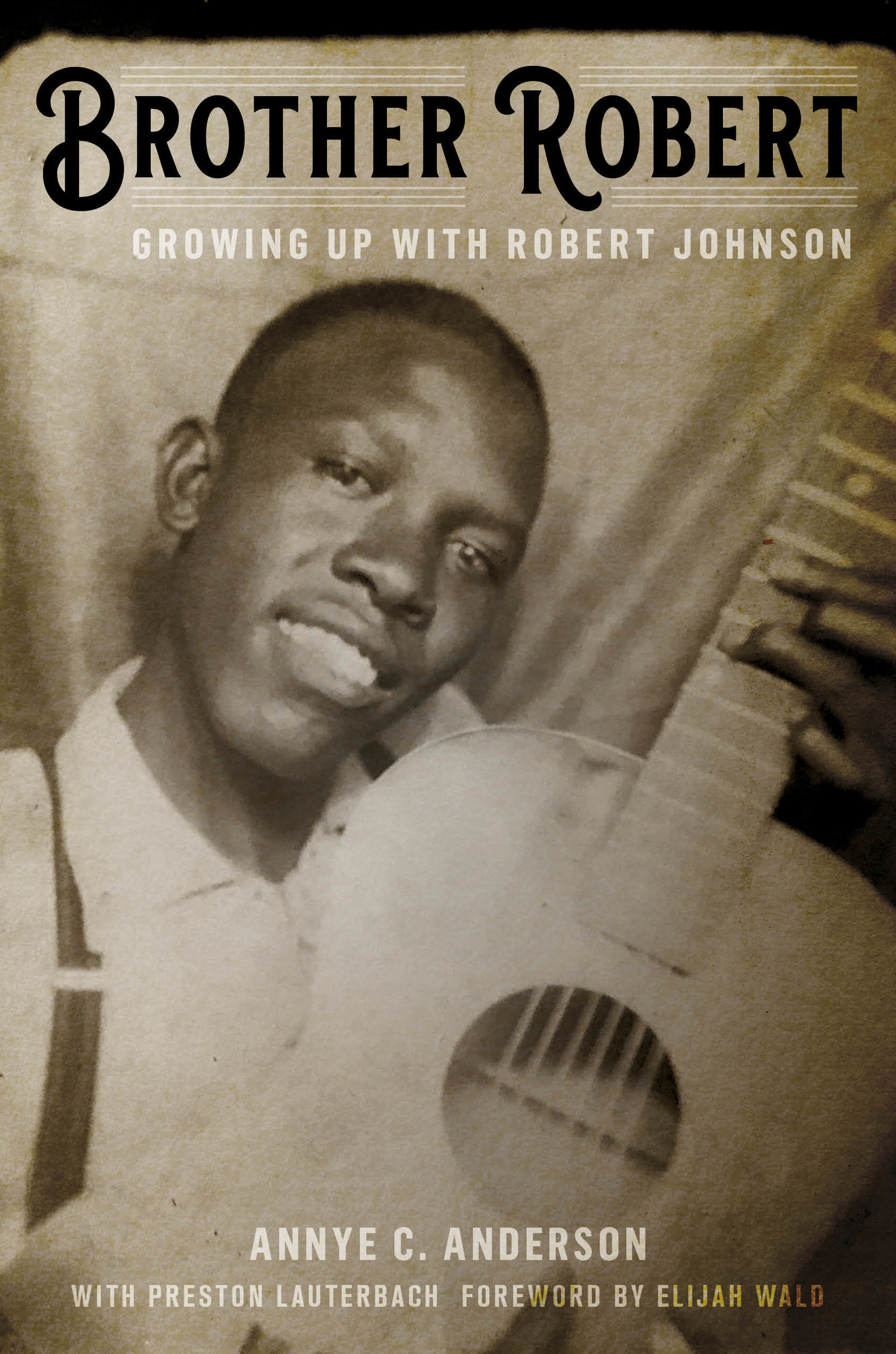 A smiling photo of Robert Johnson