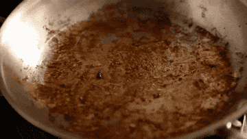 Gif of deglazing a pan