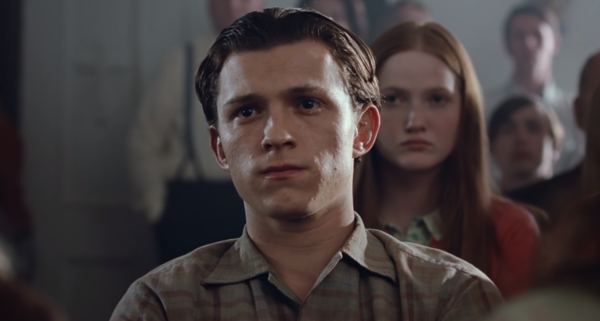 Tom Holland as Arvin Eugene Russell in the movie &quot;The Devil All The Time.&quot;