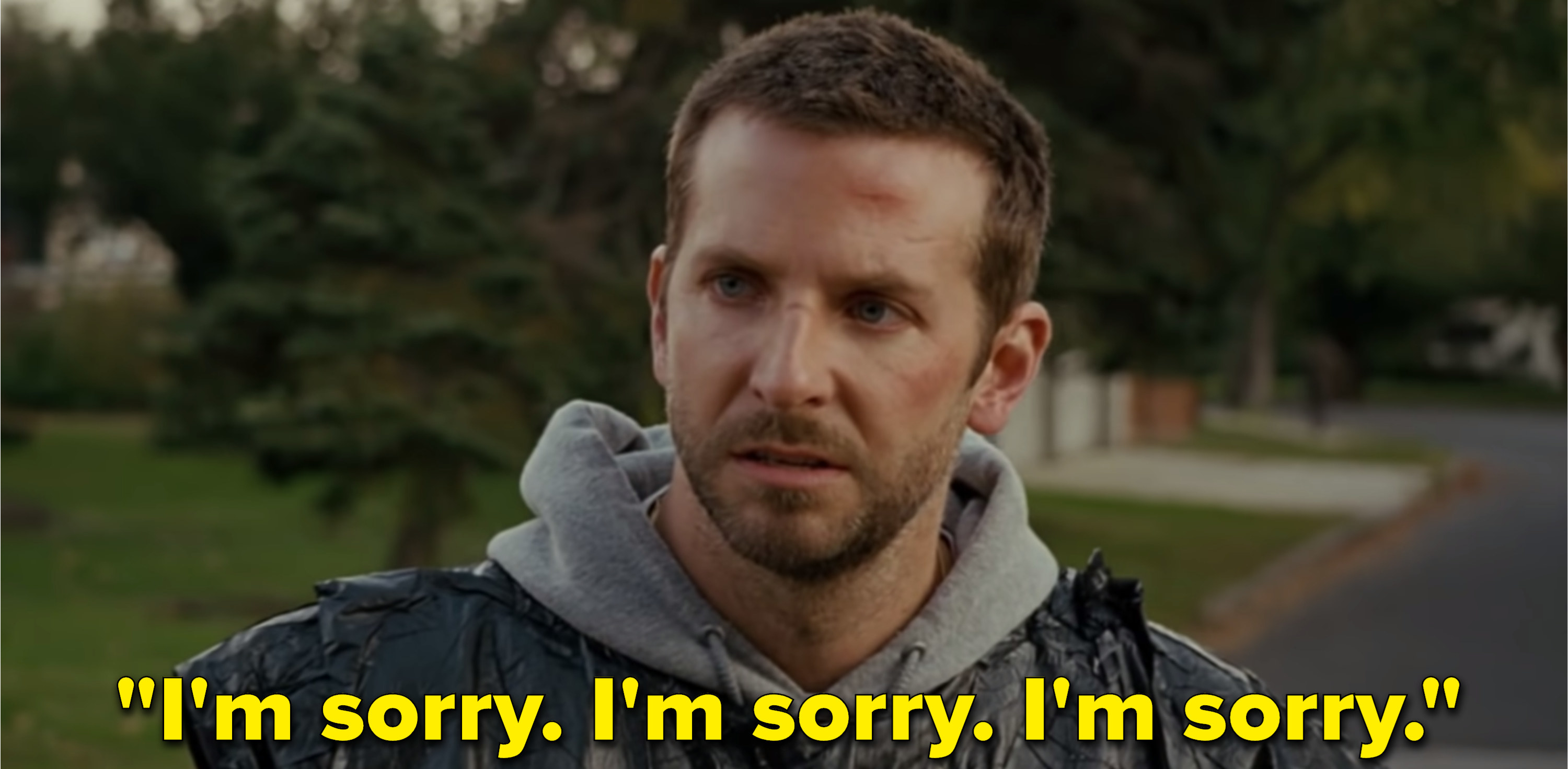 Bradley Cooper as Patrizio &quot;Pat&quot; Solitano Jr. in the movie &quot;Silver Linings Playbook.&quot;