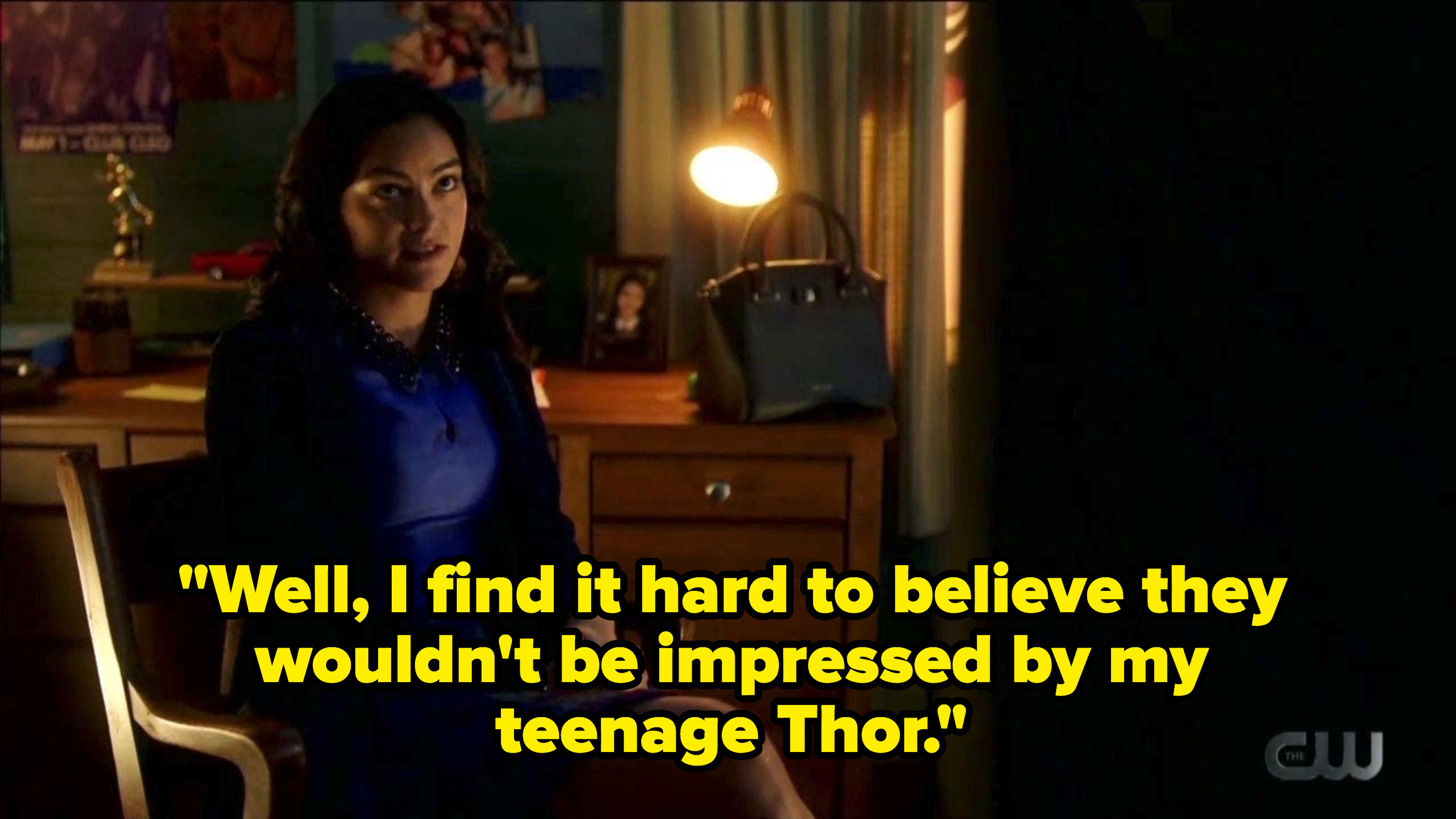 Veronica calls archie teenage Thor