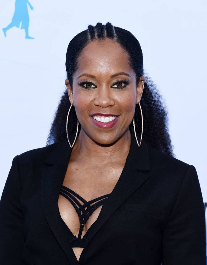 Regina King arrives at the 6th Annual "I Have A Dream" Foundation Los Angeles Dreamer Dinner Benefit