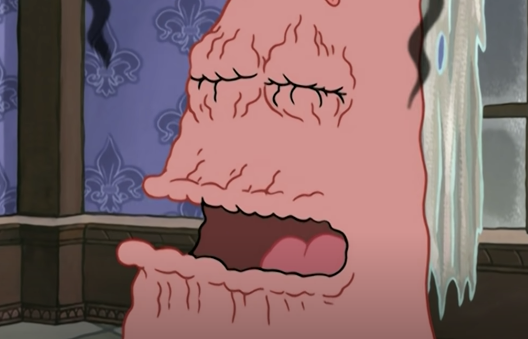 Spongebob Gross Face