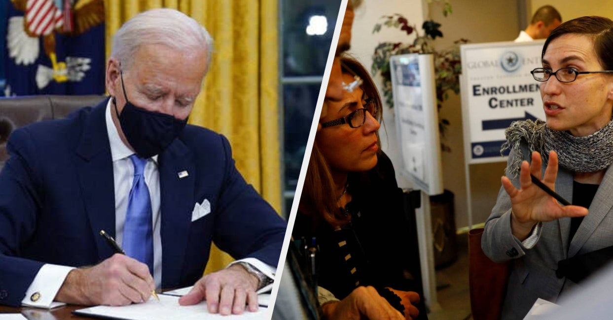 Biden repeals Trump’s travel bans on day one