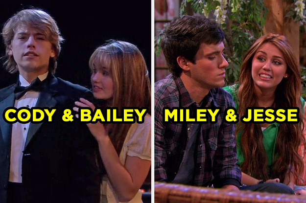 On the left, Cody and Bailey from