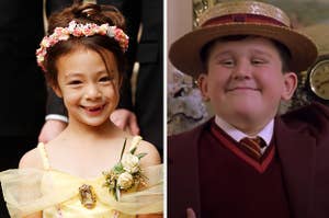 Lily from "Modern Family" and Dudley from "Harry Potter"