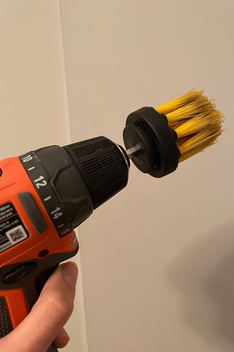 Look how many things we cleaned with this drill brush