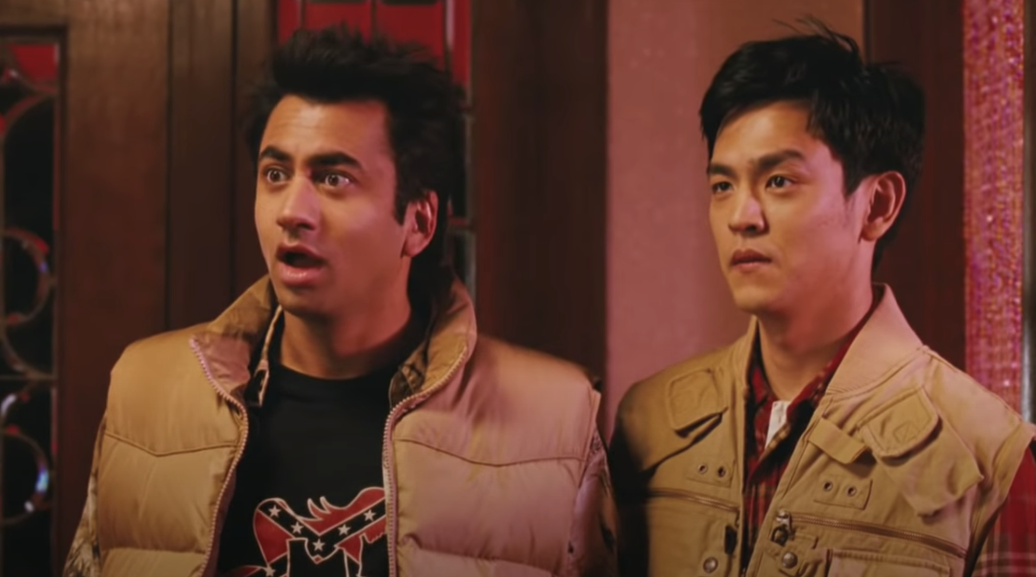 Harold and Kumar arrive at someone&#x27;s house