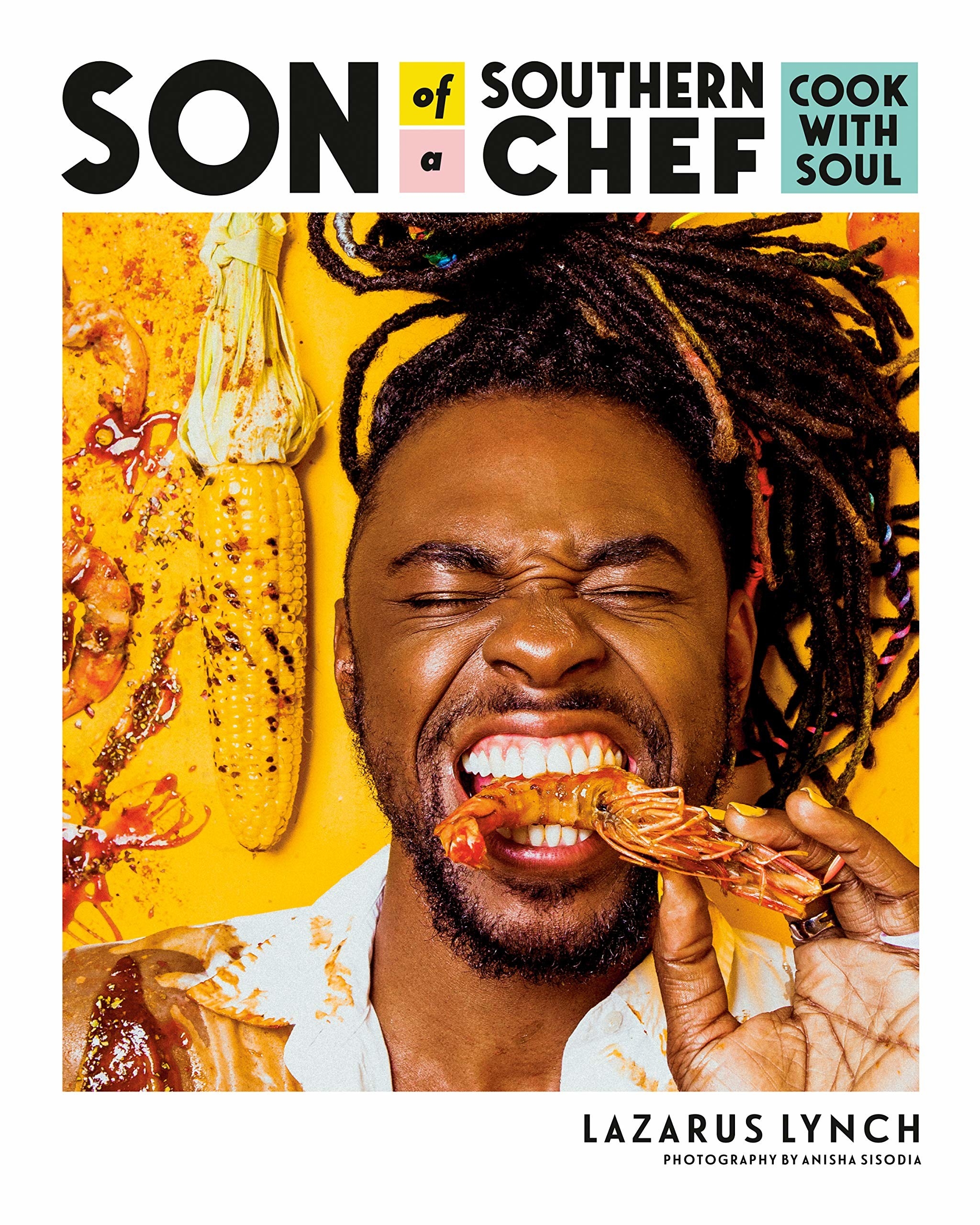 The cover of the book which features author and chef Lazarus Lynch