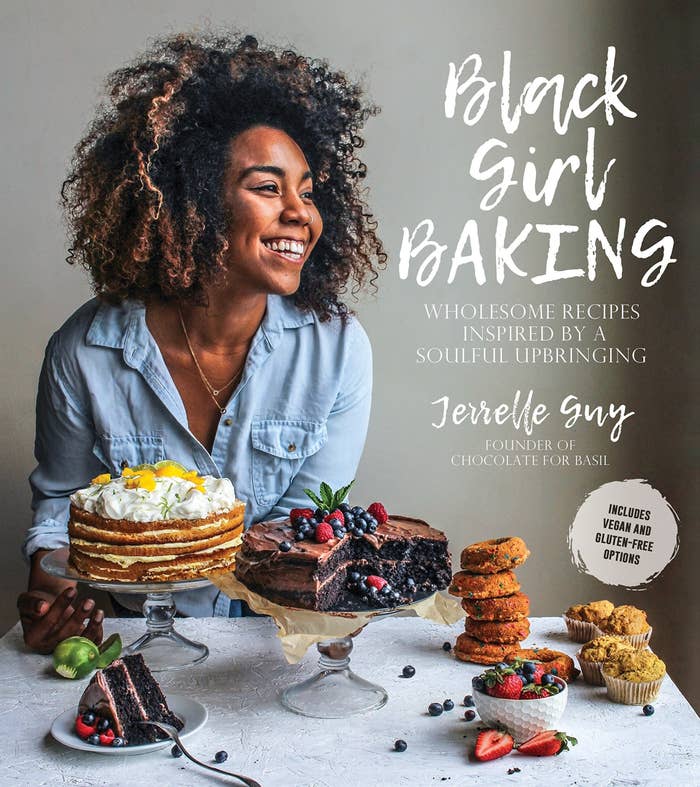 The cover of the book which features author and chef Jerrelle Guy