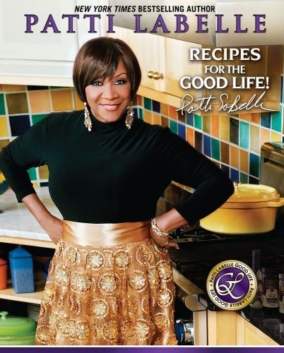 The cover of the book featuring author and chef Patti LaBelle