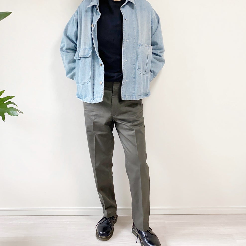 ユニクロuのメンズ新作がすごい ワークパンツ なのに上品 足が長く見えるんです