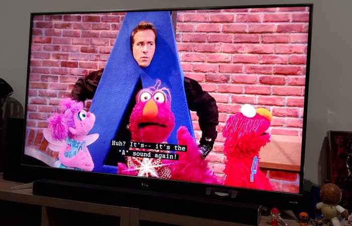 Ryan in a letter "A" costume