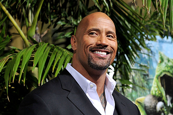 Dwayne Johnson The Rock Brushing His Daughter's Hair