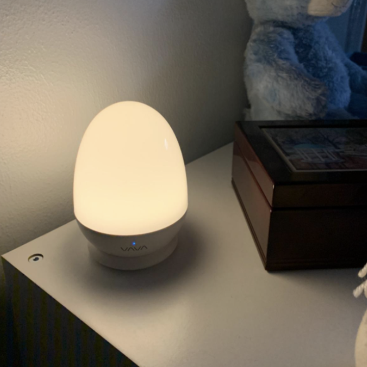 night light turned on