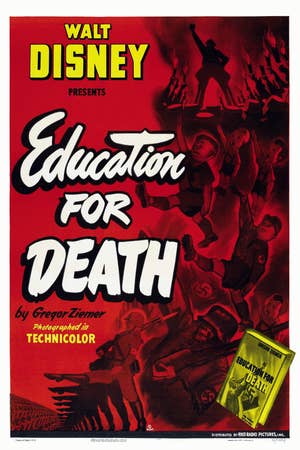 Poster for Education for Death propaganda film