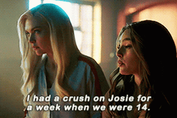 Hope says she had a crush on Josie for a week when they were 14