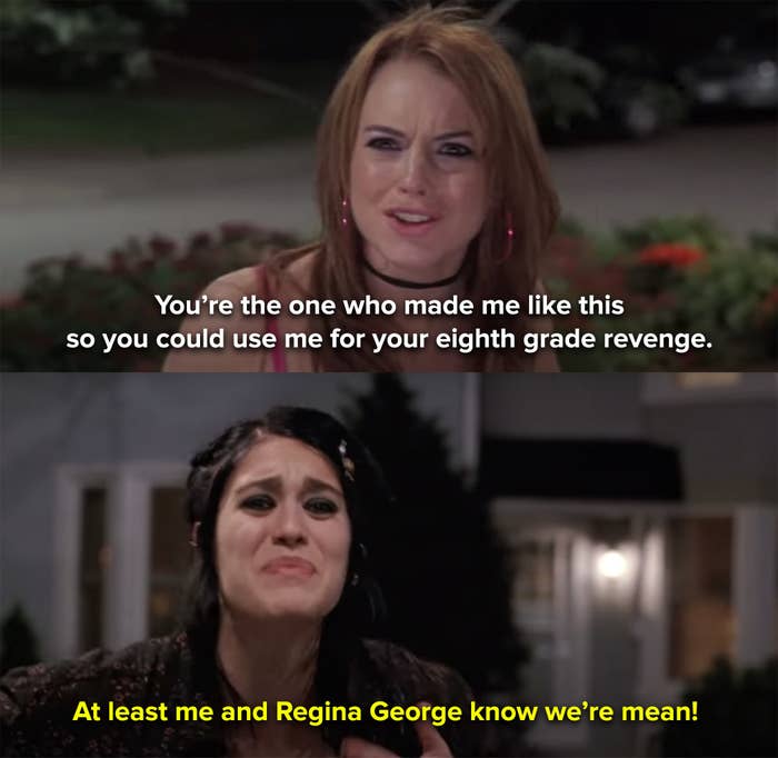Janis tells Cady that at least she and Regina know they&#x27;re mean
