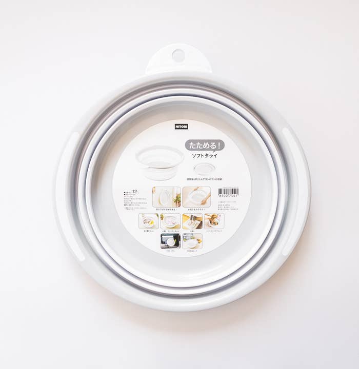 これなら収納に困らない ニトリの たためるタライ が有能すぎてもう手放せません これなら収納に困らない ニトリの たためるタライ が有能すぎてもう手放せません