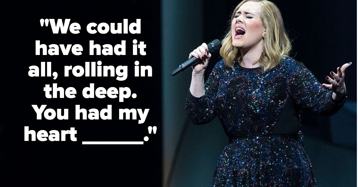 Adele 21 Album 10 Year Anniversary Lyrics Quiz
