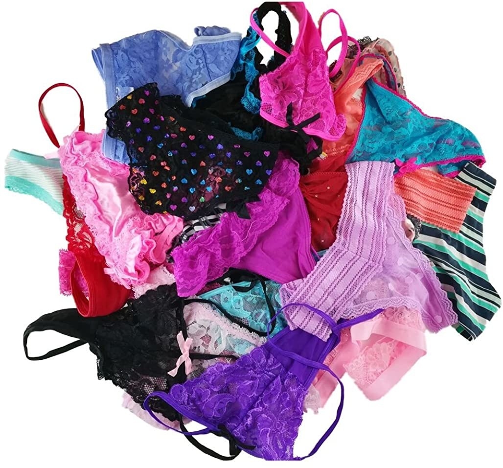 A pile of undies from the pack of 20
