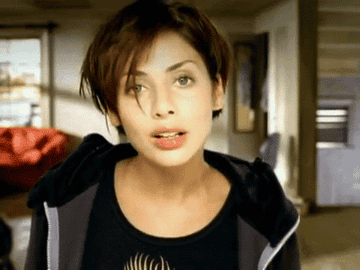 Natalie Imbruglia in the music video for &quot;Torn&quot;