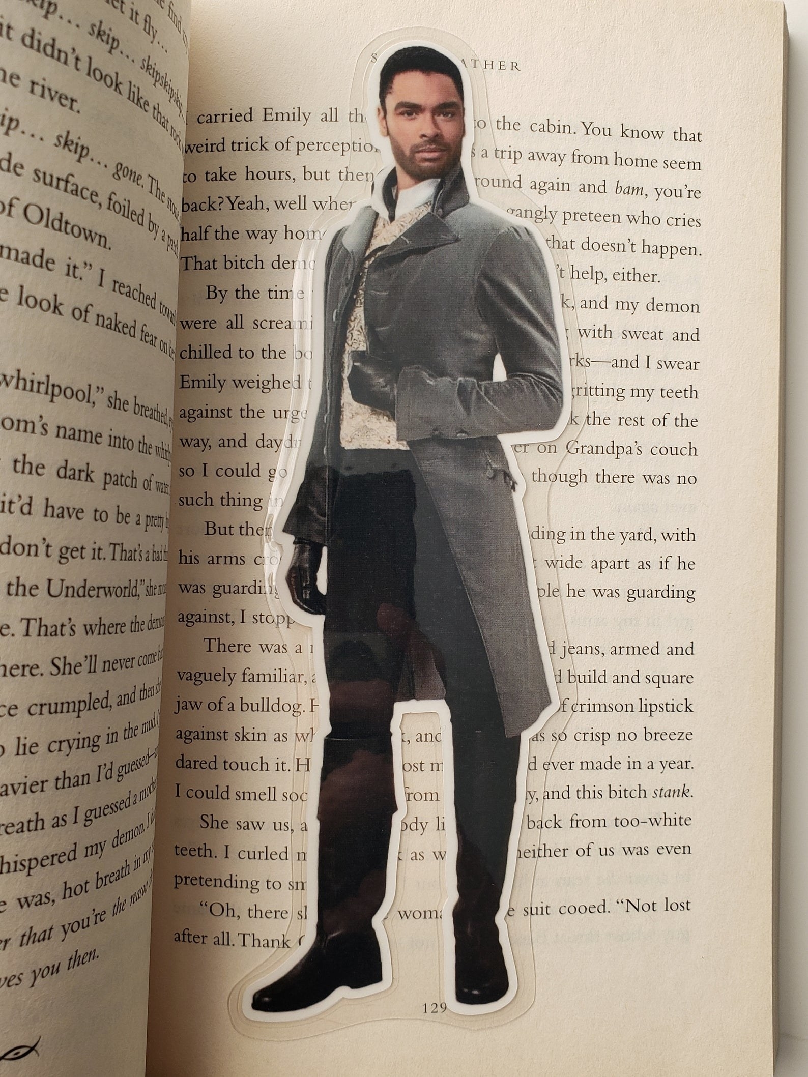 Duke of hastings bookmark