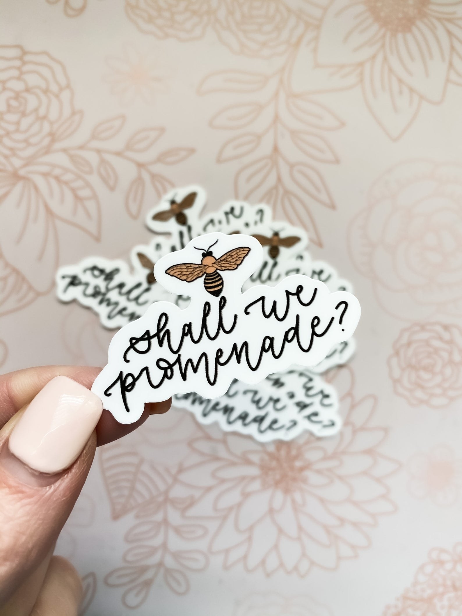 shall we promenade sticker